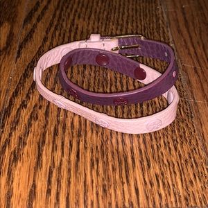 Wrap around Tory Burch leather bracelet